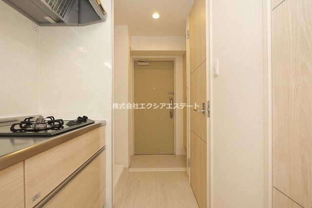 大阪市阿倍野区美章園２丁目の賃貸マンションの玄関