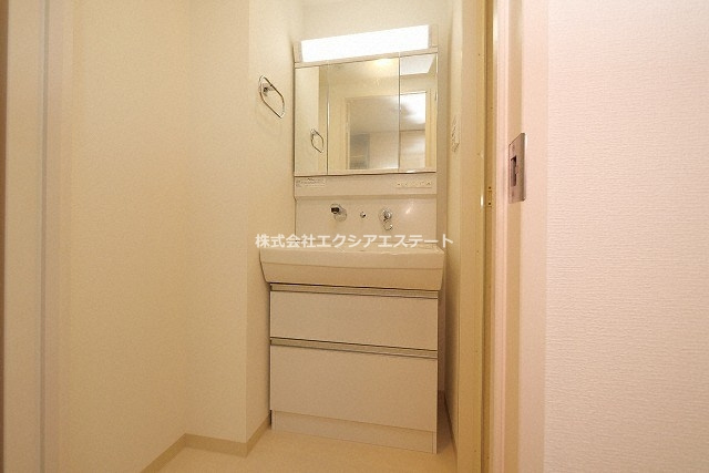 大阪市阿倍野区美章園２丁目の賃貸マンションの洗面所