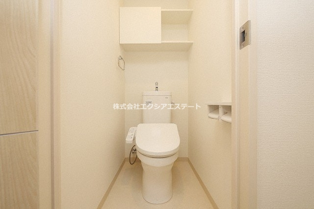 大阪市阿倍野区美章園２丁目の賃貸マンションのトイレ