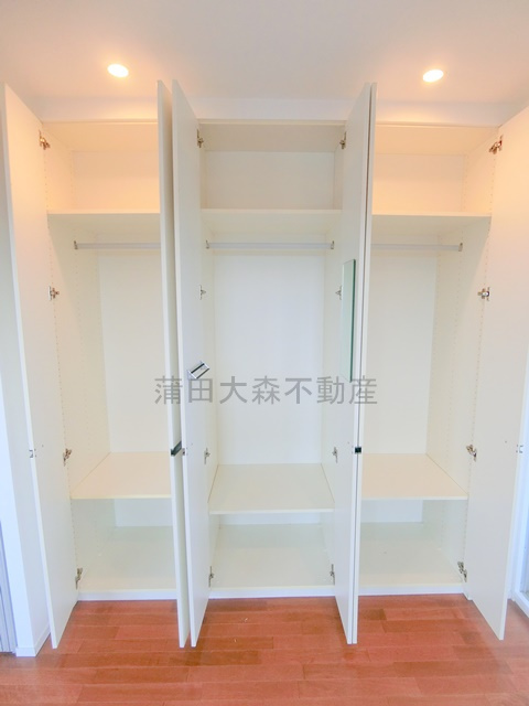 イプセ蒲田WESTの収納|洋室５帖　収納　クローゼット