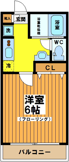 【間取り】 | La Luce明大前