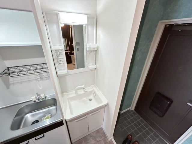 ステーションハイツの洗面所