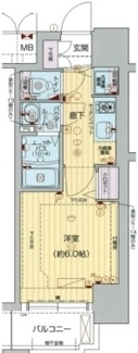 【間取り】 | プレサンス新大阪コアシティ
