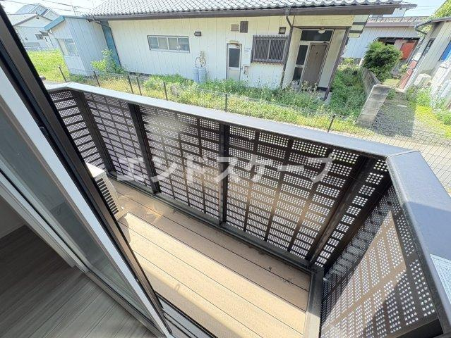 ラルーチェⅤのバルコニー|高崎、前橋のお部屋探しはエンドスケープまで！お客様の理想お聞かせ下さい♪
