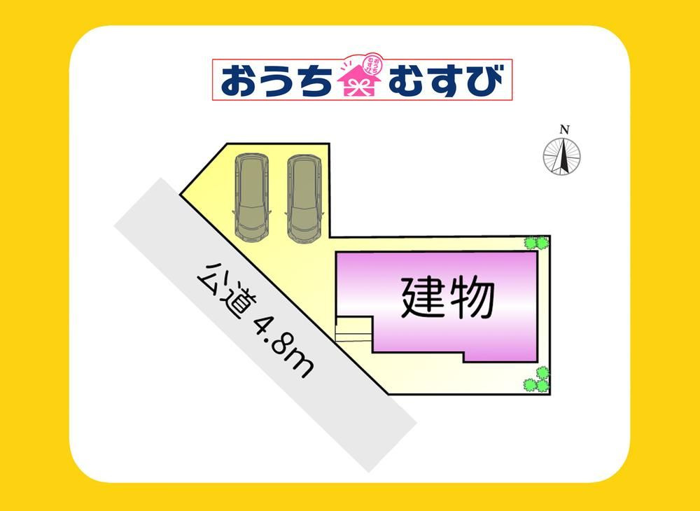 守山区上志段味5期(全1棟)の区画図