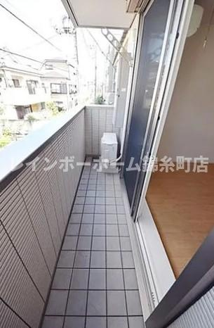 パラシオアマビーレのバルコニー