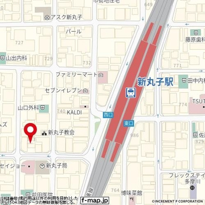 【地図】 | サンパティーク新丸子