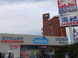 ルソレイユの周辺|ウエルシア墨田八広店まで210m