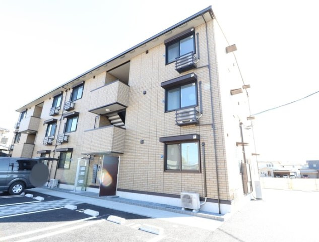 熊本市南区御幸笛田３丁目のアパートの外観