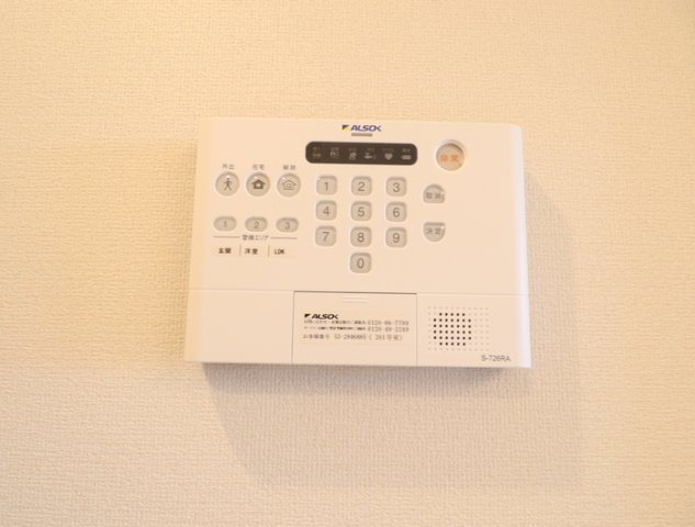 熊本市南区御幸笛田３丁目のアパートのセキュリティ