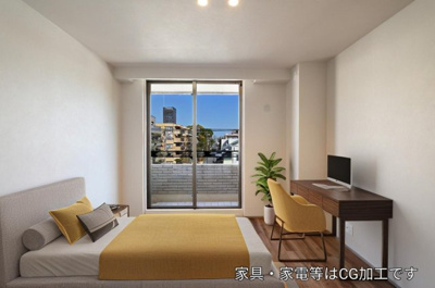 【洋室】 | 芦屋親王塚パークマンション | aiによる家具配置です。