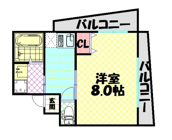 【間取り】 | インペリアル新町
