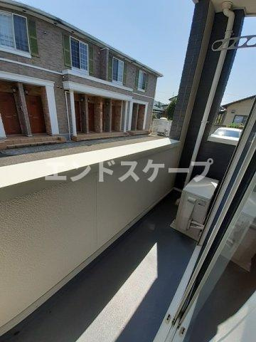 ネオ・エリオッティ　Ⅱのバルコニー|高崎、前橋のお部屋探しはエンドスケープまで！お客様の理想お聞かせ下さい♪