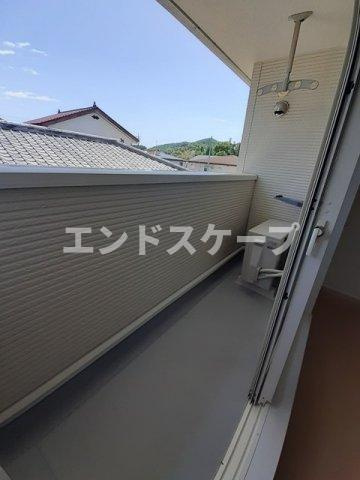 サンワードＢＢのバルコニー|高崎、前橋のお部屋探しはエンドスケープまで！お客様の理想お聞かせ下さい♪