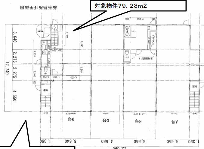 栗東市安養寺２丁目の店舗事務所の間取り