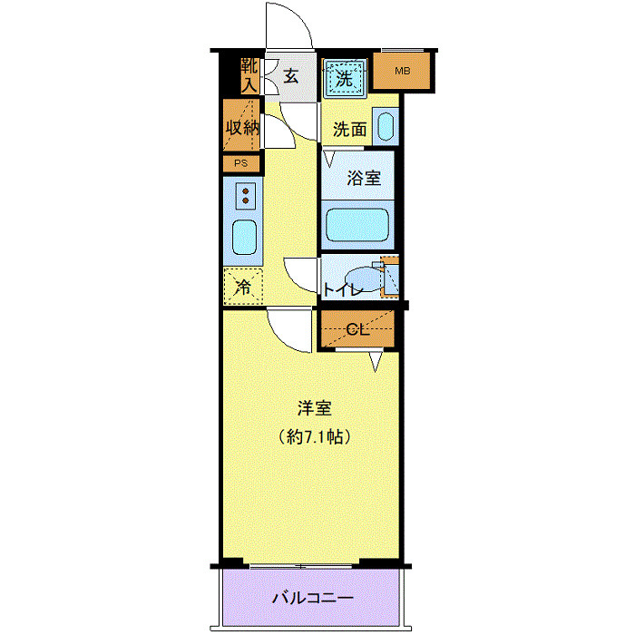 クレヴィスタ大塚の間取り