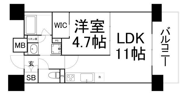【間取り】 | アジュールコート福島