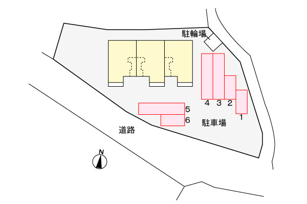 メゾン中里の区画図