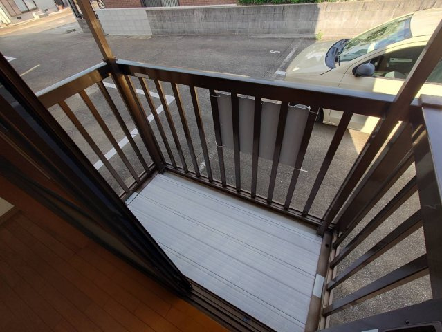 フレンドリーのバルコニー