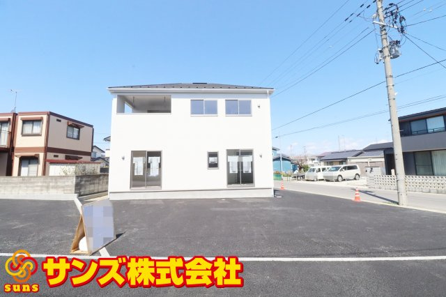郡山市富田町字大徳南第20　　　１号棟　　小山田小学校、郡山第6中学区の外観|南側から見た外観♪