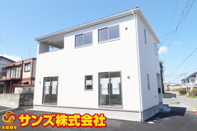 郡山市富田町字大徳南第20　　　１号棟　　小山田小学校、郡山第6中学区の外観|南東側から見た外観♪