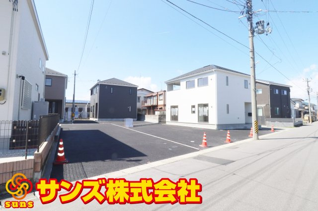 郡山市富田町字大徳南第20　　　１号棟　　小山田小学校、郡山第6中学区の外観|南東側から見た区画全体