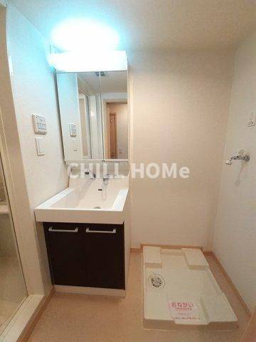 アルカンシェルの洗面所|当社、チルホームのHPもご覧ください(^^)/物件情報多数♪