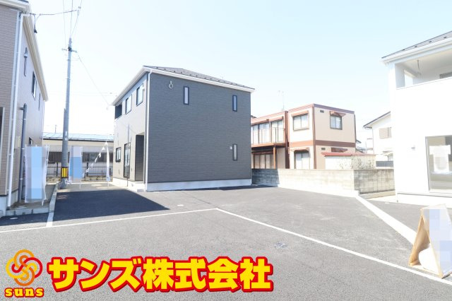 郡山市富田町字大徳南第20　　　2号棟　　小山田小学校、郡山第6中学区の外観|東側から見た外観