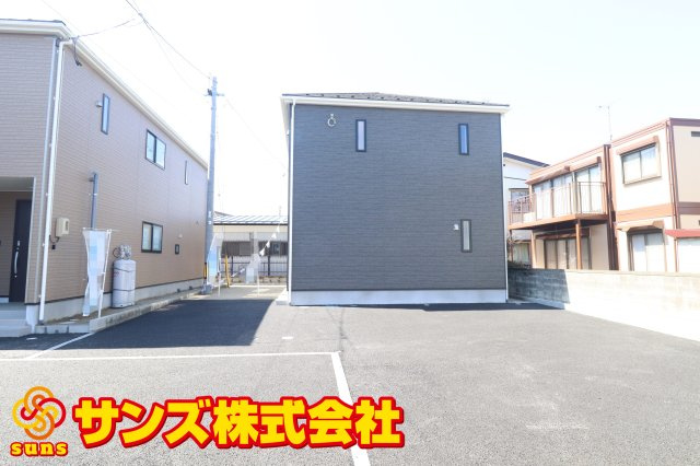 郡山市富田町字大徳南第20　　　2号棟　　小山田小学校、郡山第6中学区の外観|東側から見た外観