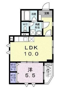 【間取り】 | アドニスター・西大井