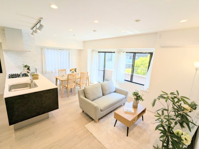 コスモプレイス亀戸のキッチン|～リビング写真～