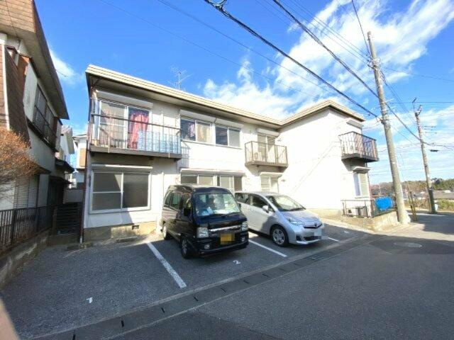 中佐津間ハイツの駐車場