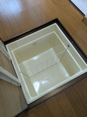 キッチンにある床下収納☆