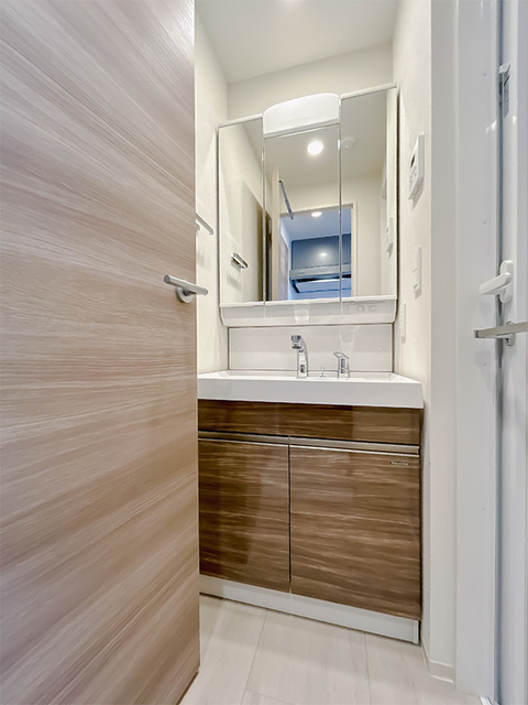 フロンティアレジデンス錦糸公園の洗面所|※写真は同タイプ住戸です。