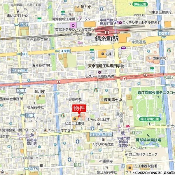 ＦＥＲＩＯ錦糸町の地図