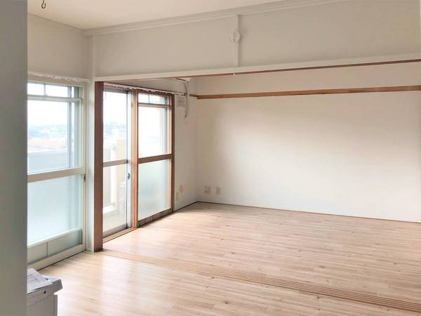 ビレッジハウス上北島1号棟の居間・リビング|ビレッジハウスの同一物件・同一タイプの間取りの写真です