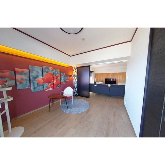 岐阜市上土居の賃貸マンションの内装