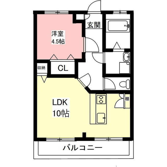 中秀ビルの間取り