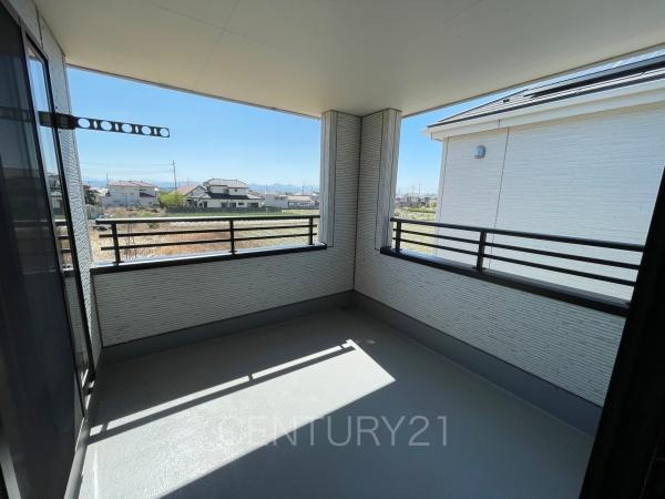 伊勢崎市境保泉中古のバルコニー|天井付きバルコニー