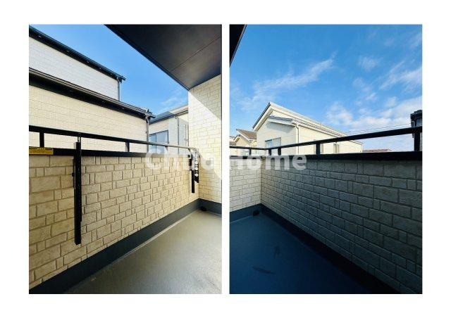 江戸川区大杉2丁目新築分譲住宅のバルコニー|2面バルコニー