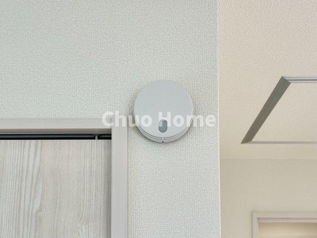 江戸川区大杉2丁目新築分譲住宅の防犯設備|火災報知器