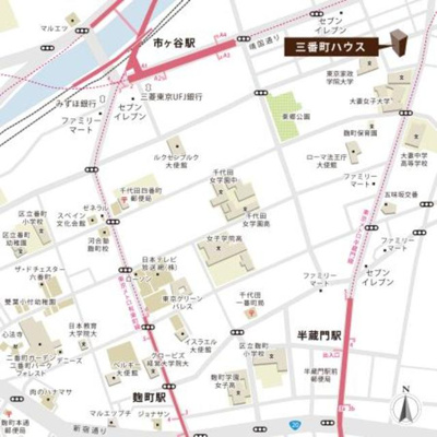 【地図】 | 三番町ハウス