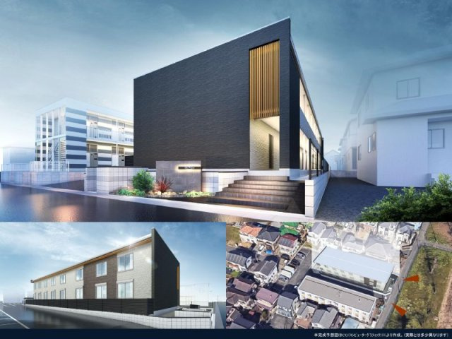 アルクメルベーユの外観|本完成予想図はCGにより作成。（実物とは多少異なります）