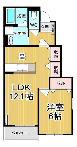 【間取り】 | グレイスハイツＢ