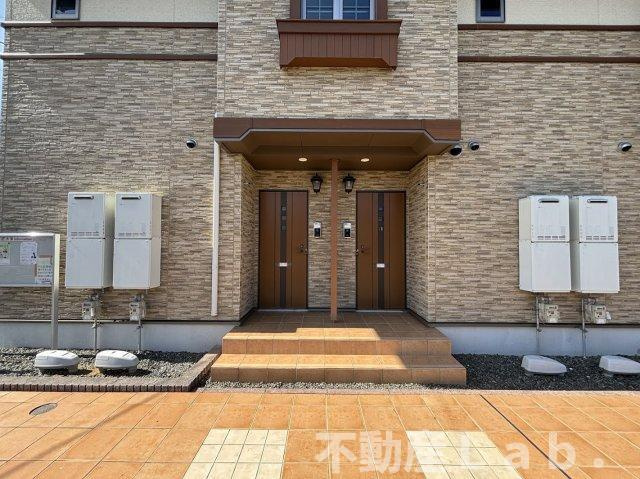 クレセールＡのエントランス