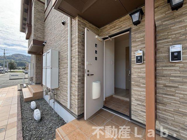 クレセールＡのエントランス