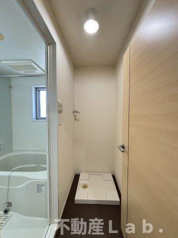 クレセールＡの洗面所