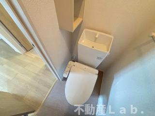 クレセールＢのトイレ