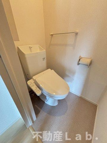クレセールＢのトイレ