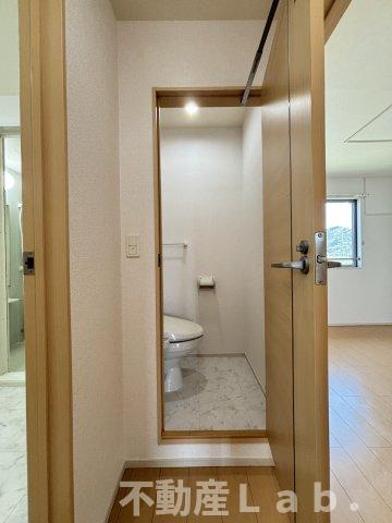 クレセールＢのトイレ